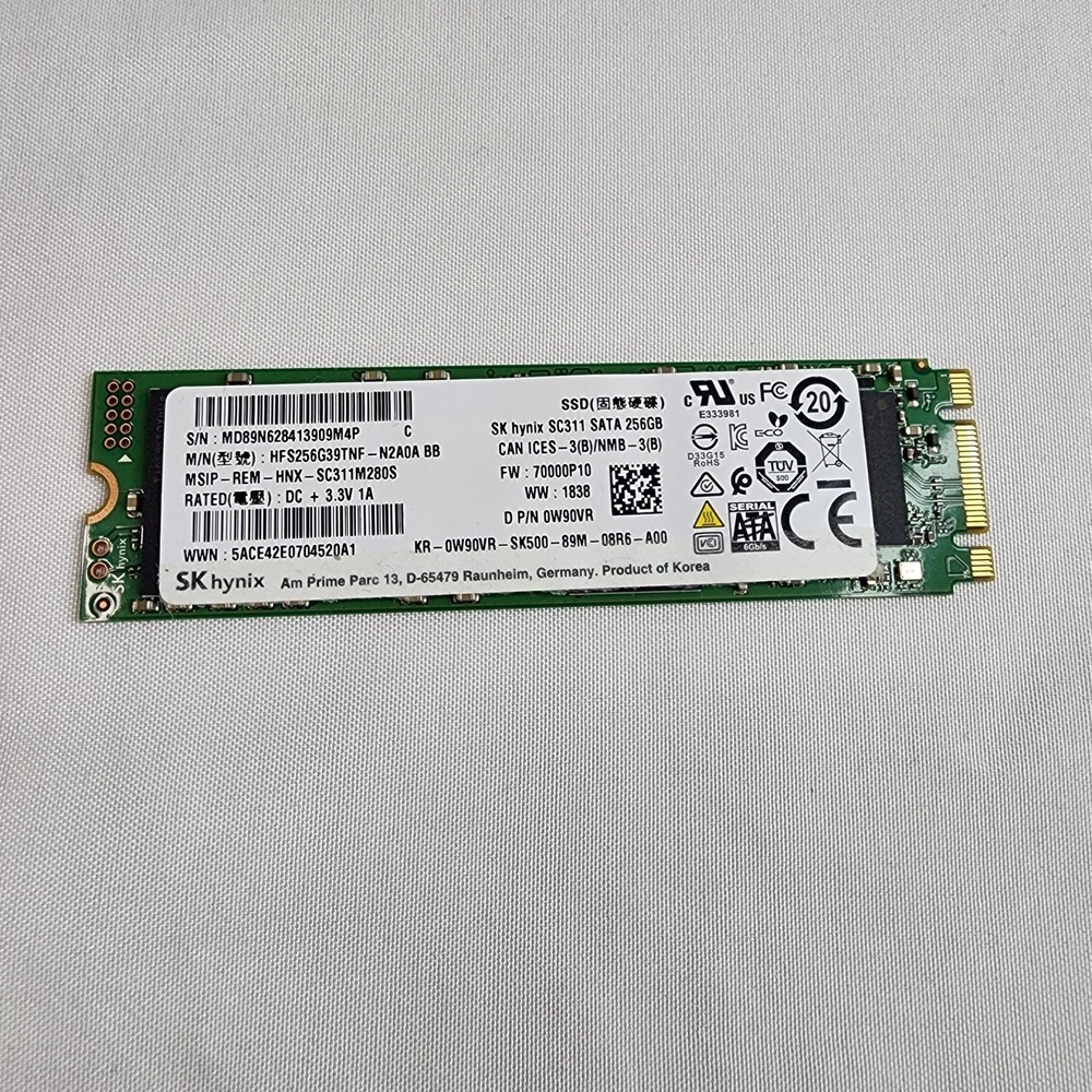 SK Hynix SC311 256GB M.2 2280 SATA SSD HFS256G39TNF-N2A0A Internal Drive